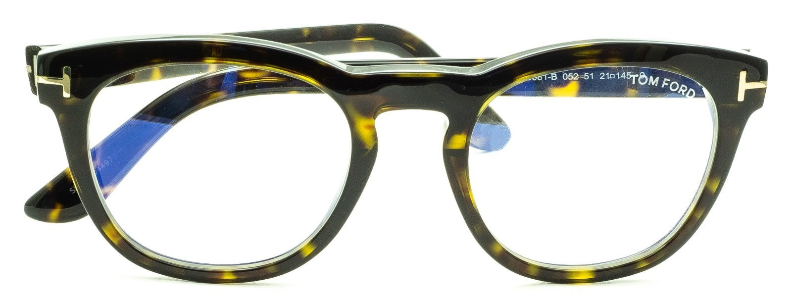 TOM FORD TF6081-B 052 51mm Blue Block Glasses Frames Eyewear RX - New Italy