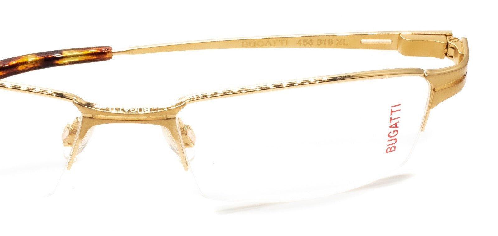 ETTORE BUGATTI 456 010 XL 1402/1166 55mm RX Optical FRAMES Eyeglasses New Japan