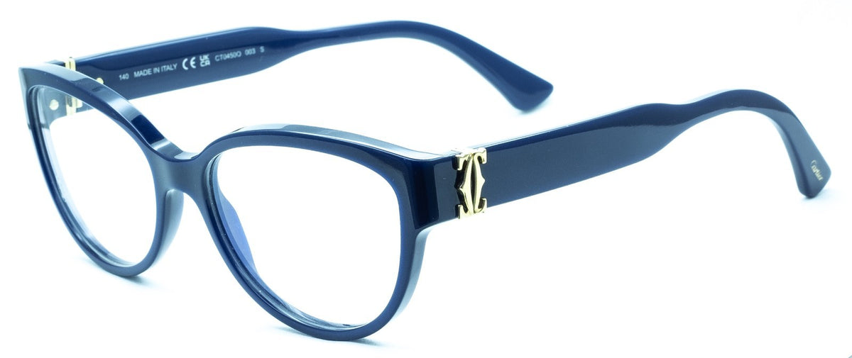CARTIER CONTEMPORARY CT0450O 003 S 54mm FRAMES RX Optical France Glasses -Italy