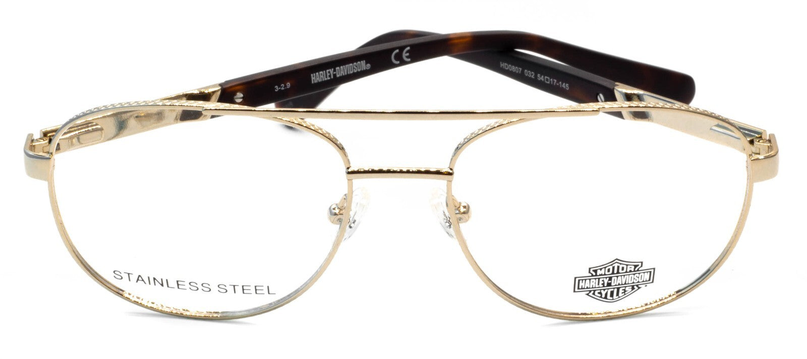 HARLEY-DAVIDSON HD0807 032 54mm Eyewear FRAMES RX Optical Eyeglasses Glasses New