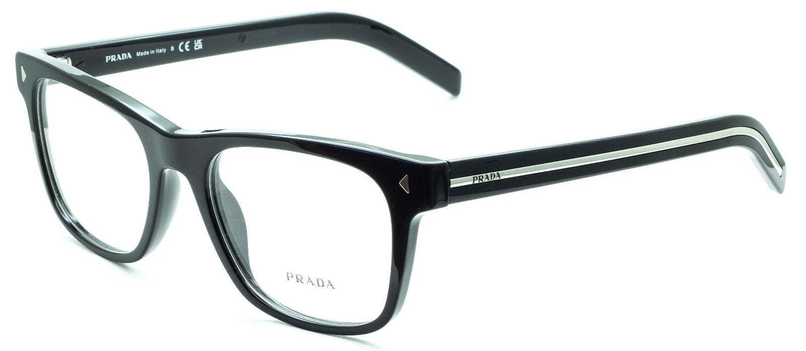PRADA VPR A13 16K-1O1 54mm Eyewear FRAMES RX Optical Eyeglasses Glasses - Italy
