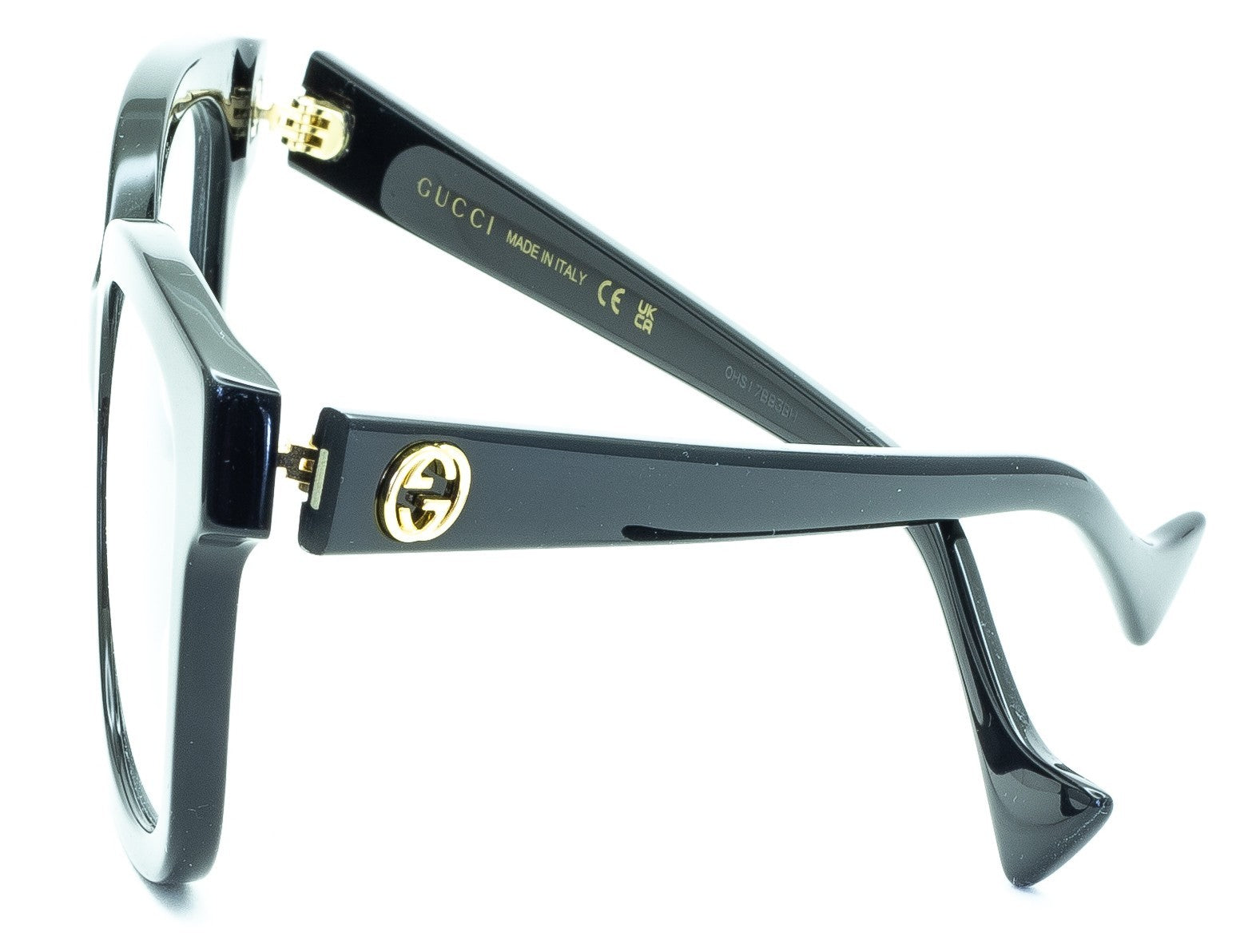 GUCCI GG 1258O 004 53mm Eyewear FRAMES Glasses RX Optical Eyeglasses New - Italy