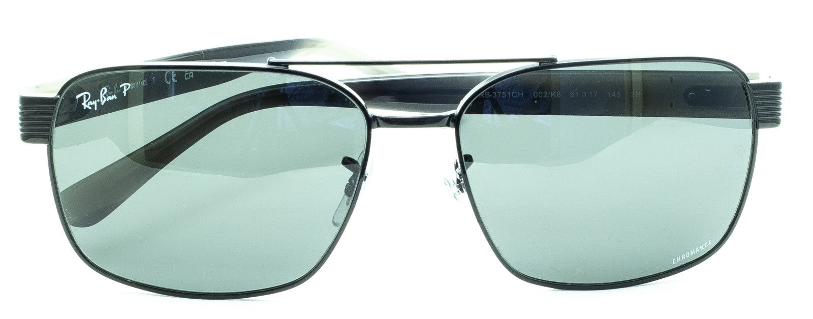 RAYBAN RB 3751CH 002/K8 Chromance 61mm Sunglasses Shades Eyewear - New BNIB