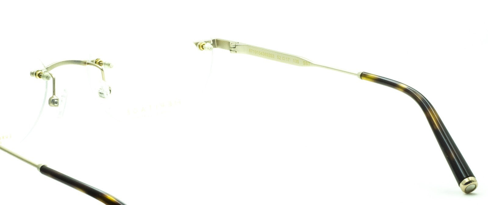 HERITAGE Iconic Luxury HEHF218 DD 52mm Eyewear FRAMES RX Optical Glasses - New