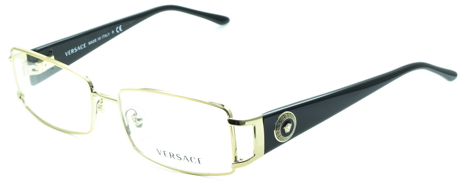 VERSACE 1163-M 1252 52mm Eyewear FRAMES Glasses RX Optical Eyeglasses New -Italy