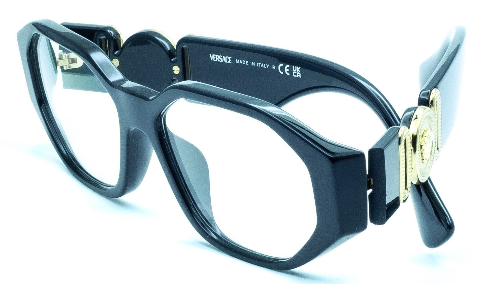 VERSACE 3320-U GB1 56mm Eyewear FRAMES Glasses RX Optical Eyeglasses - New Italy