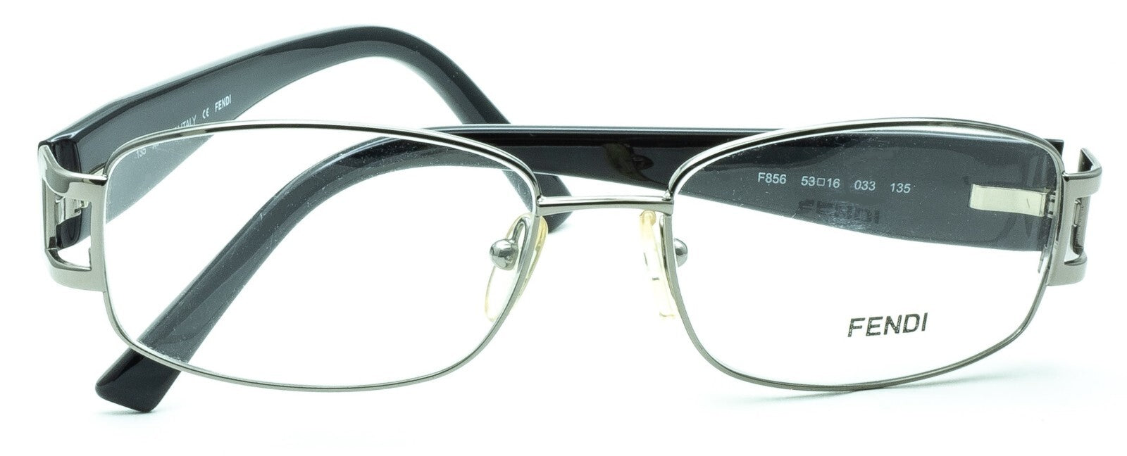 FENDI F856 033 53mm Eyewear RX Optical FRAMES Glasses Eyeglasses New BNIB Italy