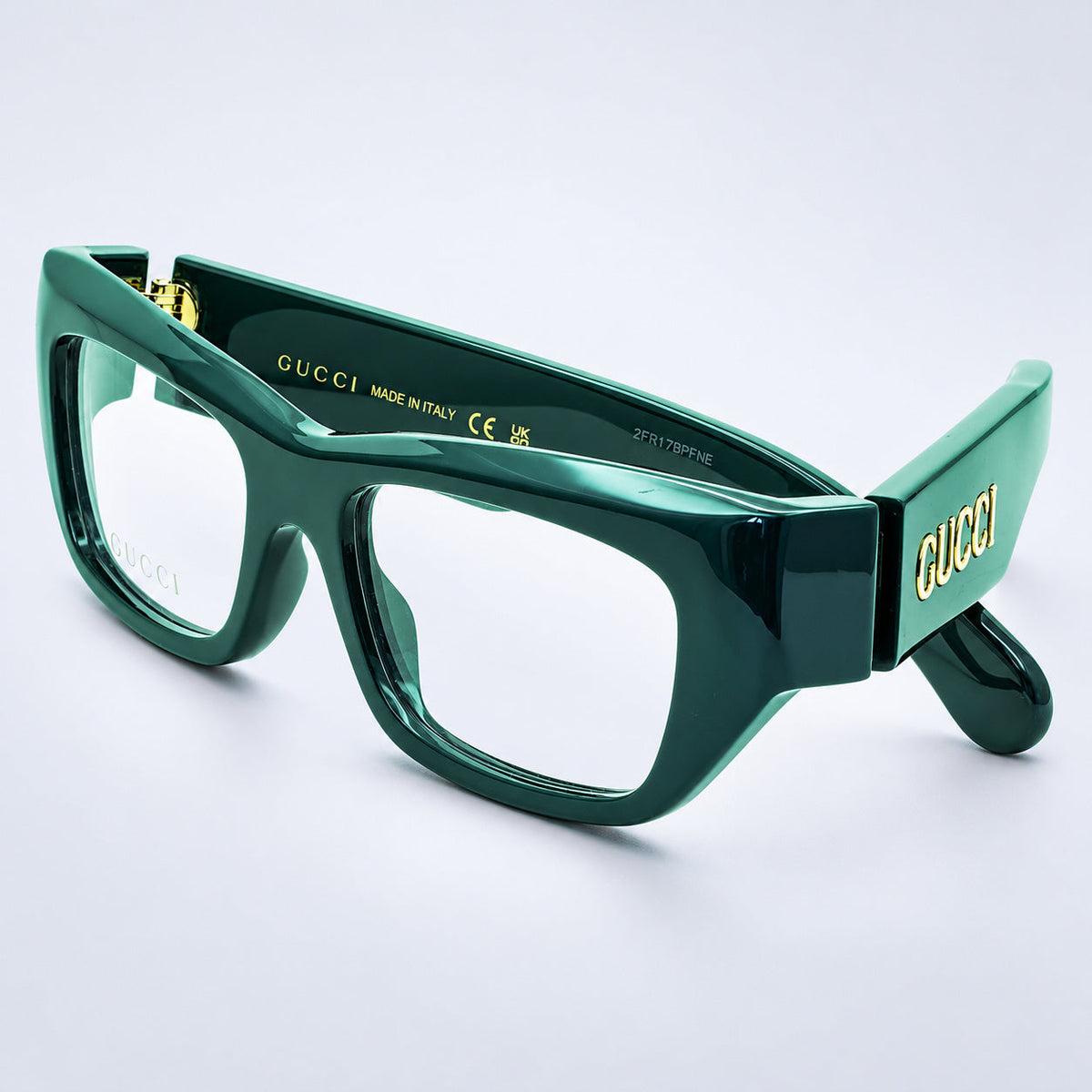 GUCCI GG 1297O 002 53mm Eyewear FRAMES Glasses RX Optical Eyeglasses New - Italy