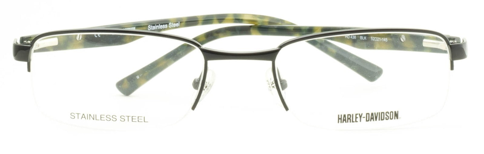 HARLEY-DAVIDSON HD 438 BLK Eyewear FRAMES RX Optical Eyeglasses Glasses New BNIB