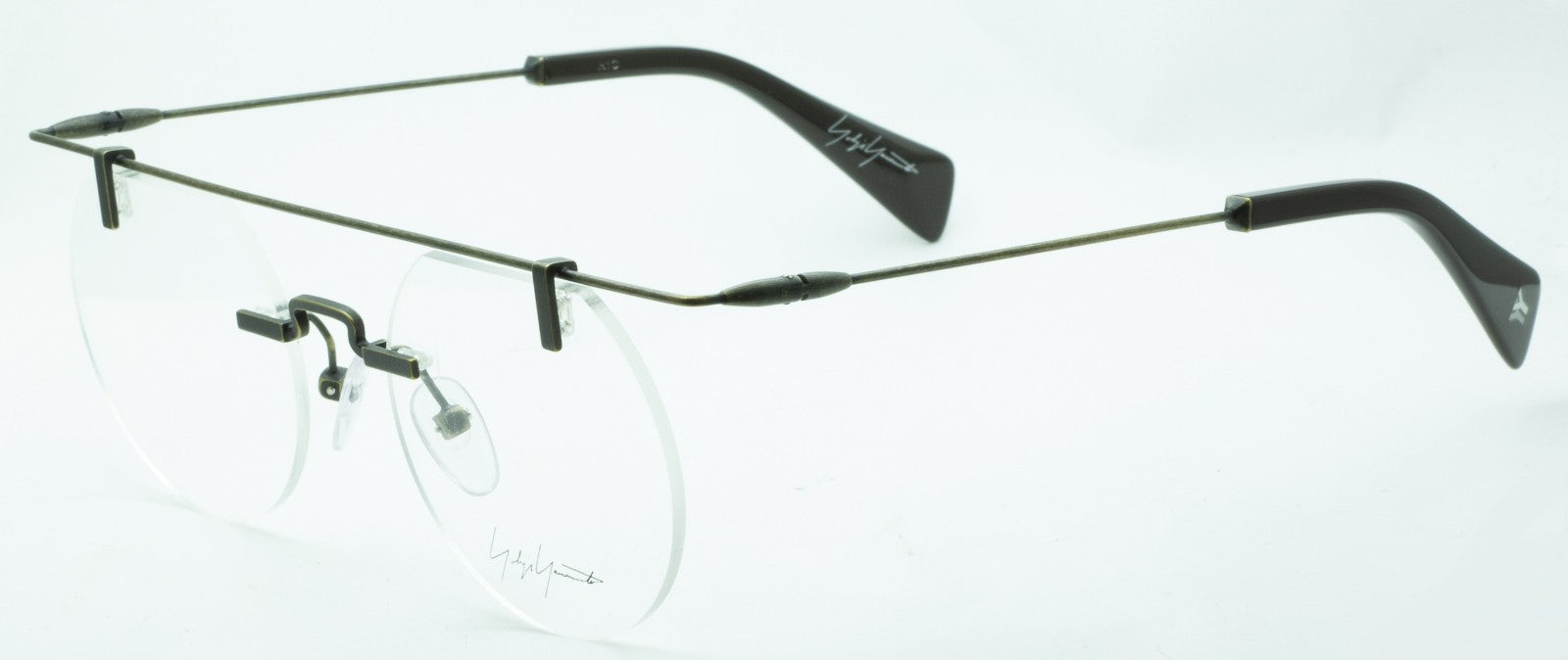 YOHJI YAMAMOTO YY3015 400 49mm Eyewear Eyeglasses Frames RX Optical - New France