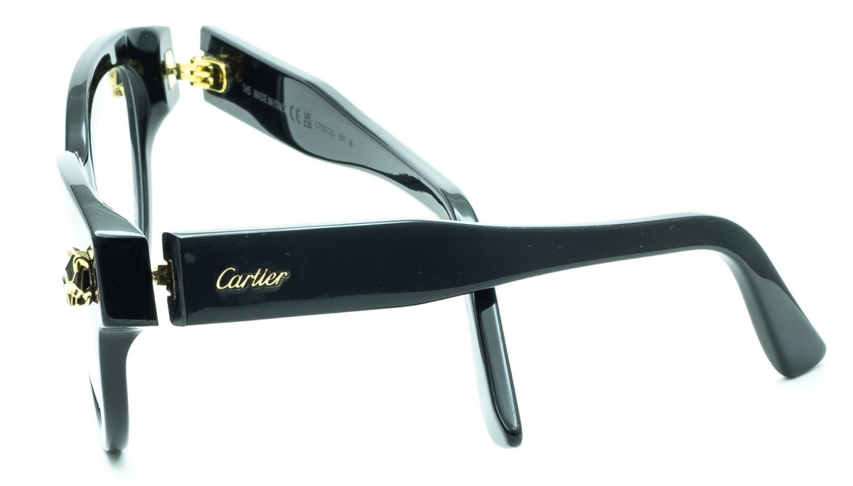 CARTIER PANTHERE CT0372O 001 M 52mm FRAMES RX Optical France Glasses BNIB- Italy