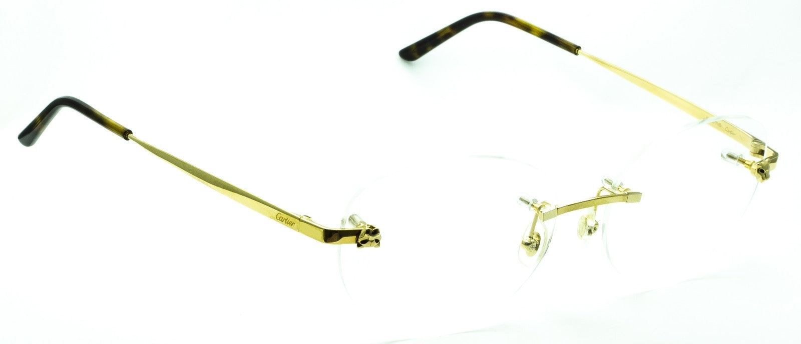 CARTIER Panthere CT0028O 003 56mm Eyewear FRAMES RX Optical Glasses - New France