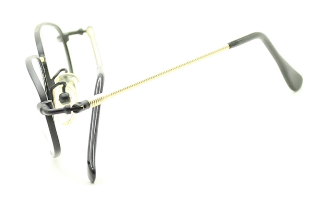 Hilton Classic 14 OVAL Black 49x20mm FRAMES RX Optical Glasses Eyewear Italy New