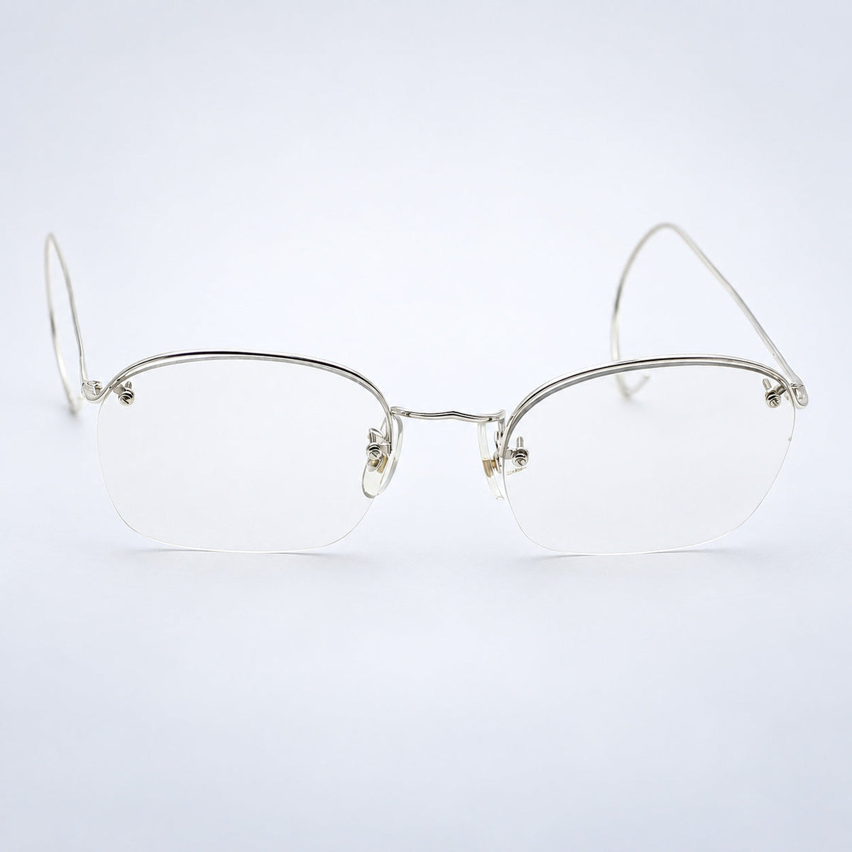 ALGHA (SAVILE ROW) Rimway Rhodium 52x18mm Eyewear FRAMES RX Optical Eyeglasses