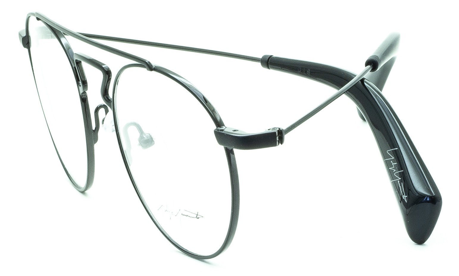 YOHJI YAMAMOTO YY3004 002 50mm Eyewear Eyeglasses Frames RX Optical - New France