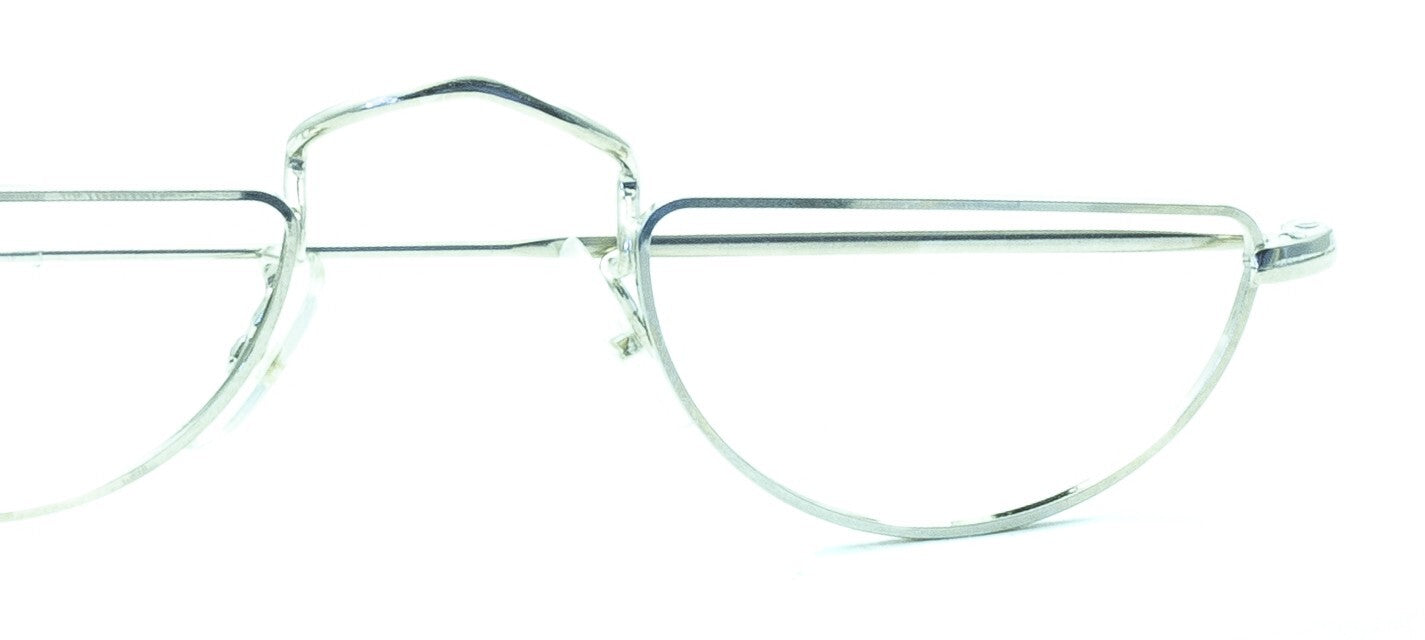 B.O.I.C. London Line 10KT GF Rhodium Half Eye 42x22mm FRAMES RX Optical Glasses