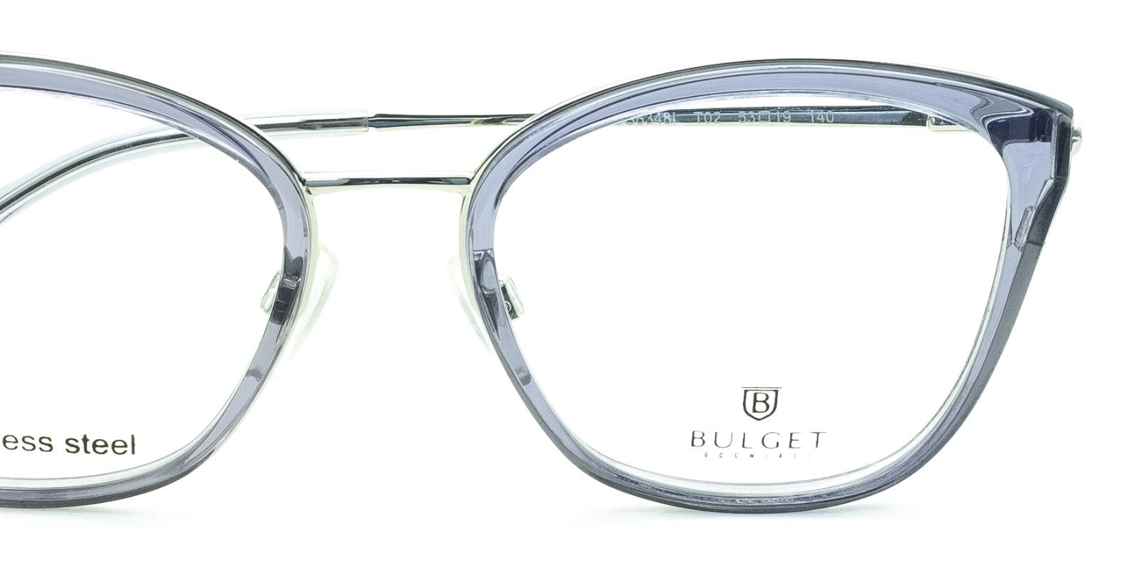 BULGET BG6348I T02 53mm RX Optical Eyewear Glasses Eyeglasses FRAMES  - New