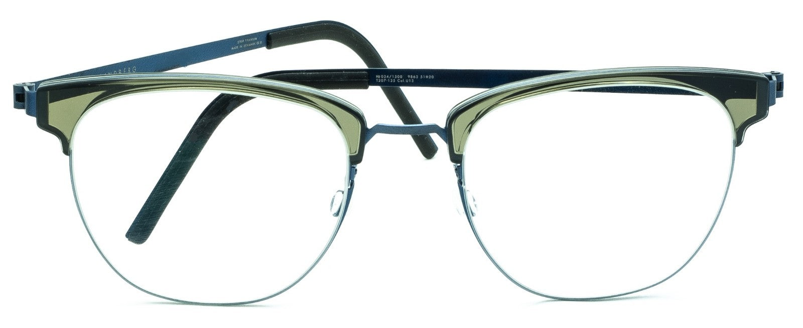 LINDBERG STRIP TITANIUM 9863 51mm RX Optical FRAMES Eyeglasses Glasses -Denmark