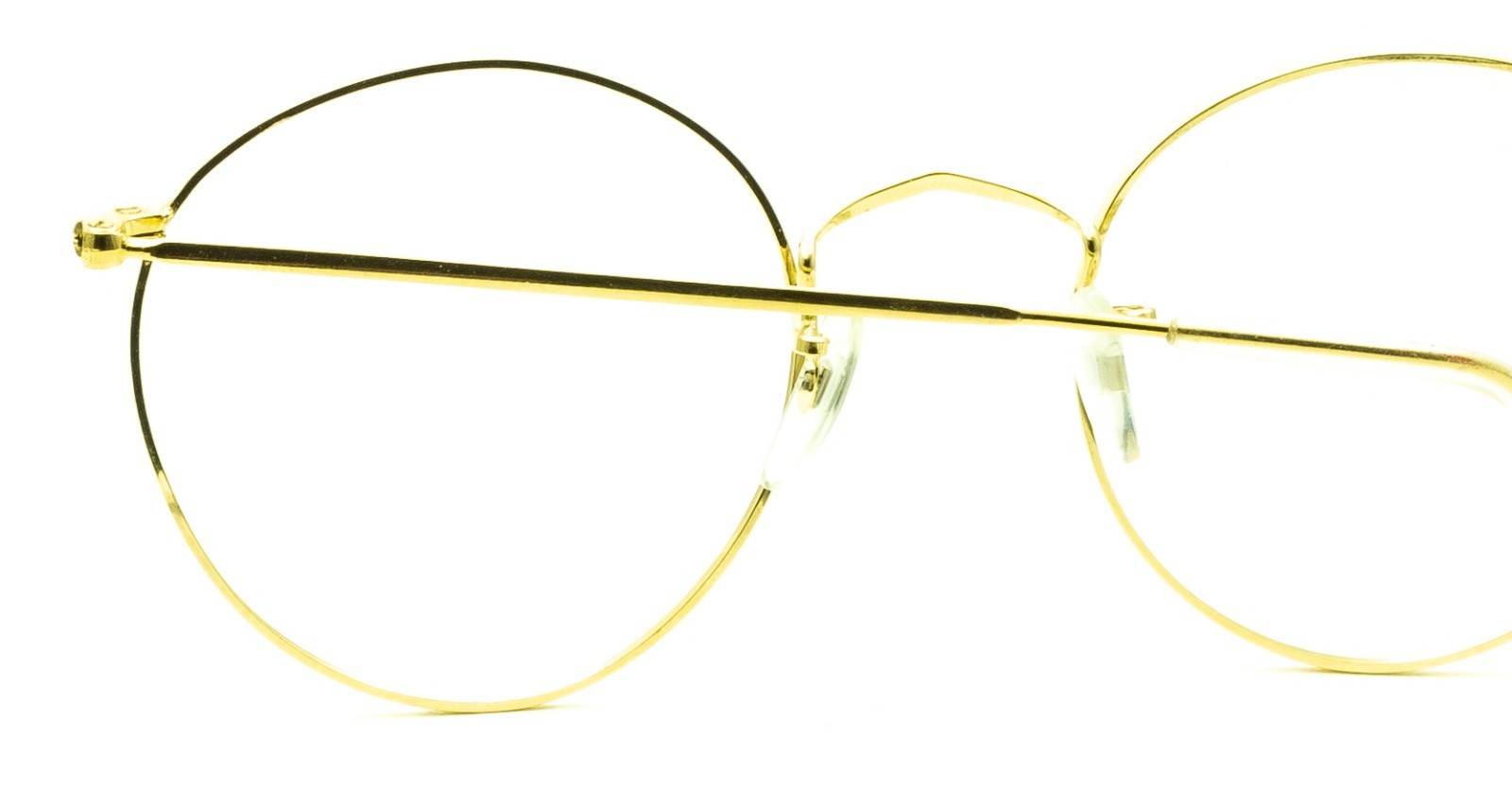 B.O.I.C. (SAVILE ROW) ENGLAND Gold 49x22mm PANTO Frames RX Optical EyeglassesNOS