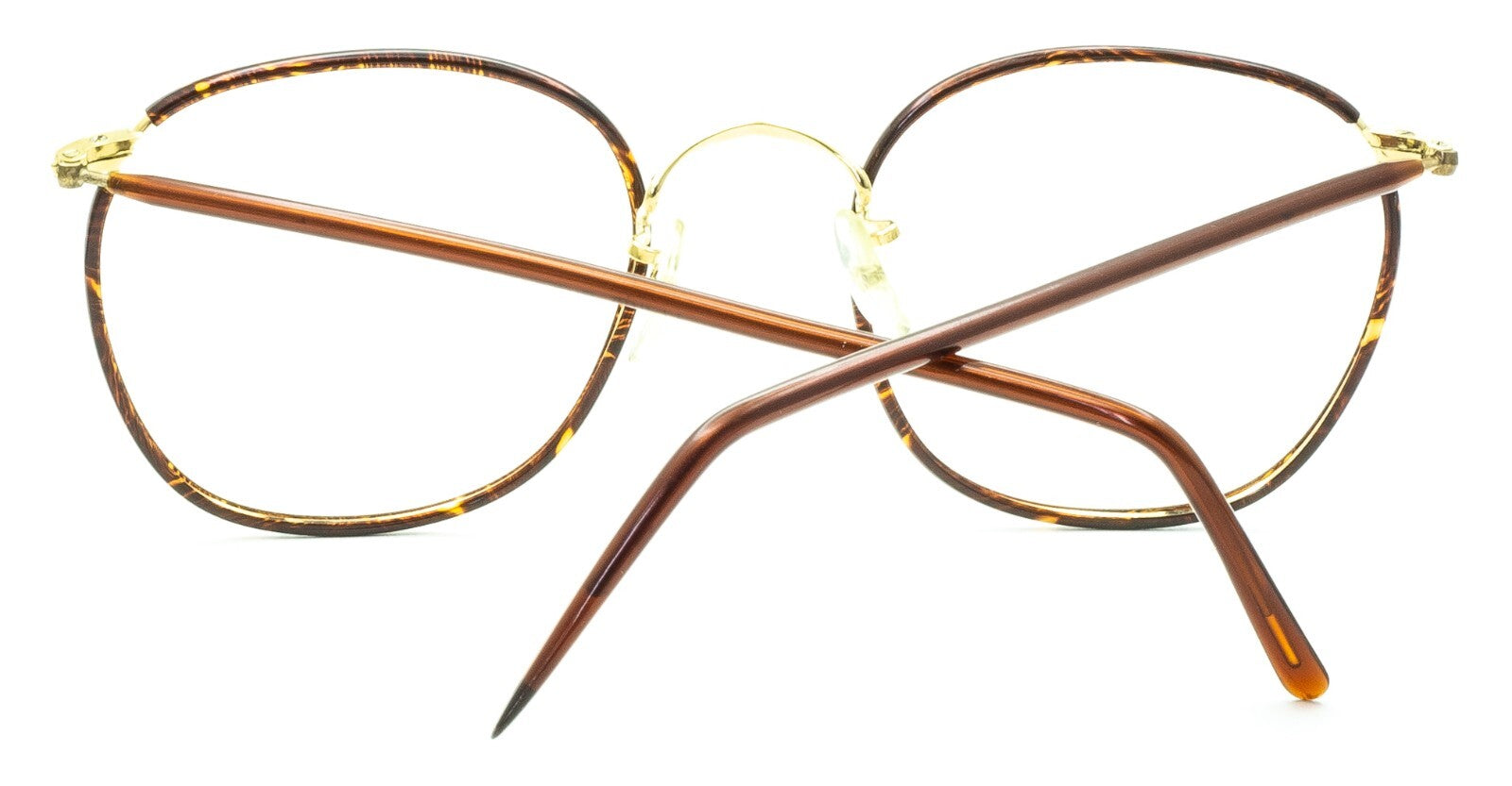 B.O.I.C.(SAVILE ROW) Quadra Gold 52x22mm Frames RX Optical Eyeglasses GlassesNOS