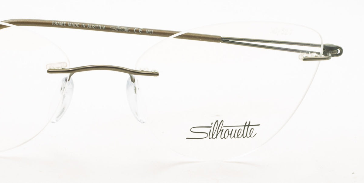 SILHOUETTE 5569 NC 6140 52mm Lite Spirit FRAMES RX Optical Glasses - New Austria