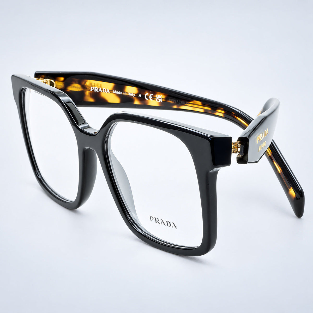 PRADA VPR B03 389-1O1 54mm Eyewear FRAMES RX Optical Eyeglasses Glasses NewItaly
