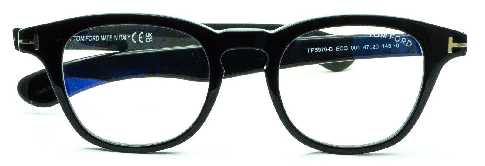 TOM FORD TF 5976-B ECO 001 47mm RX Optical Glasses Frames Eyewear BNIB - Italy