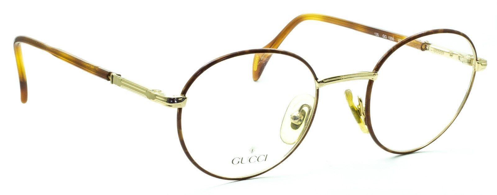 GUCCI GG 1356 VR7 48mm Vintage Eyewear FRAMES RX Optical Eyeglasses - New Italy