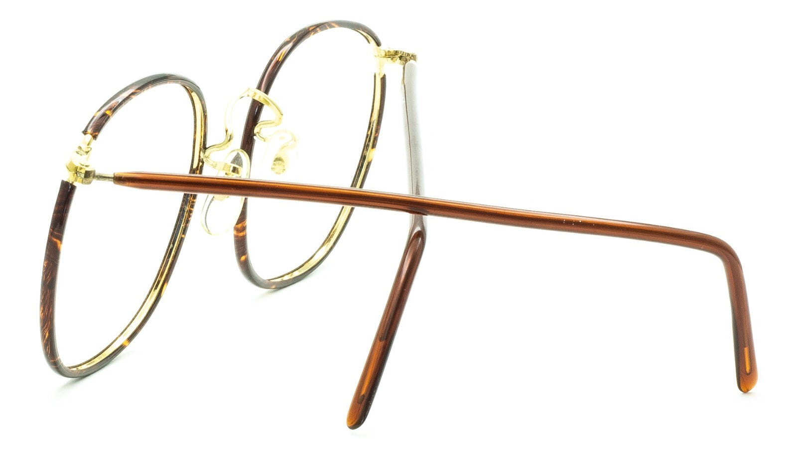 B.O.I.C.(SAVILE ROW) Quadra Gold 52x22mm Frames RX Optical Eyeglasses GlassesNOS