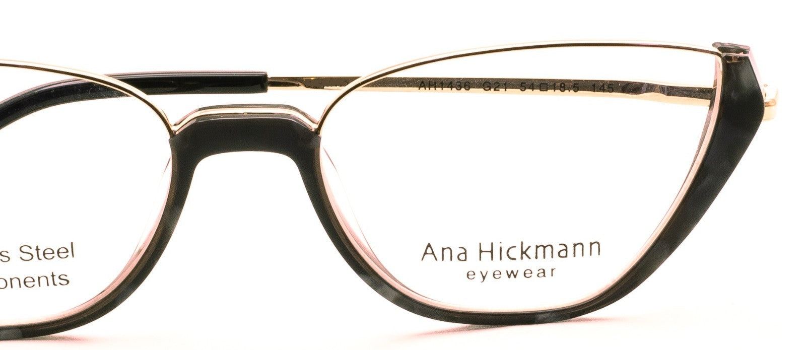ANA HICKMAN AH1436 G21 54mm Eyewear FRAMES Glasses Eyeglasses RX Optical - New