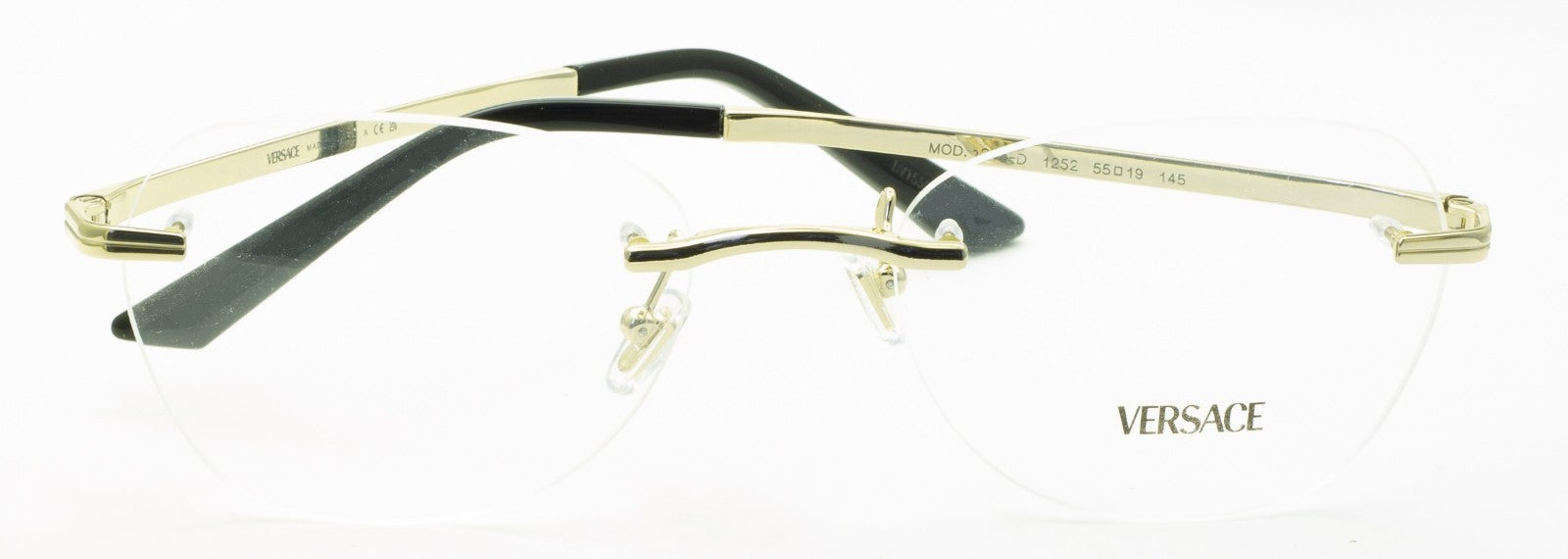 VERSACE MOD 1314-D 1252 55mm Eyewear FRAMES RX Optical Eyeglasses New - Italy