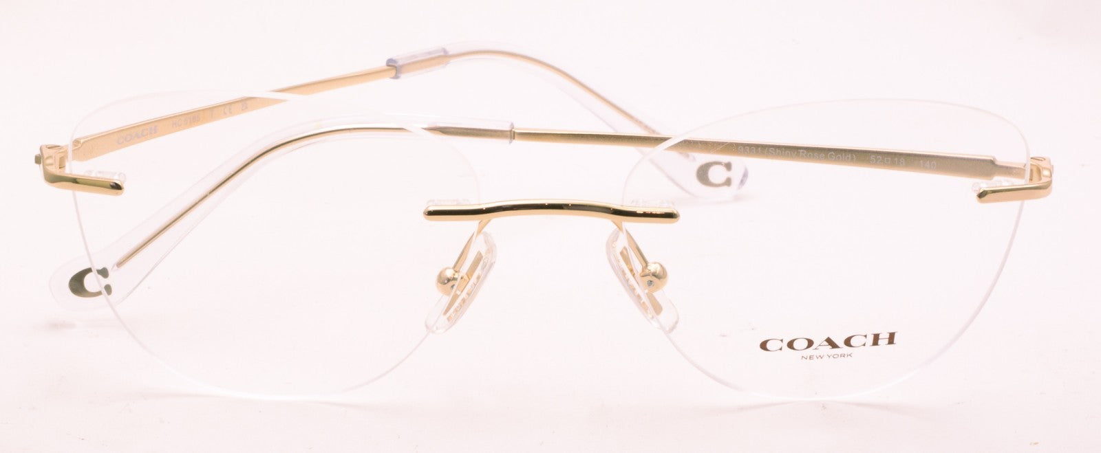 COACH New York HC5185 9331 52mm Eyewear FRAMES RX Optical Eyeglasses - New