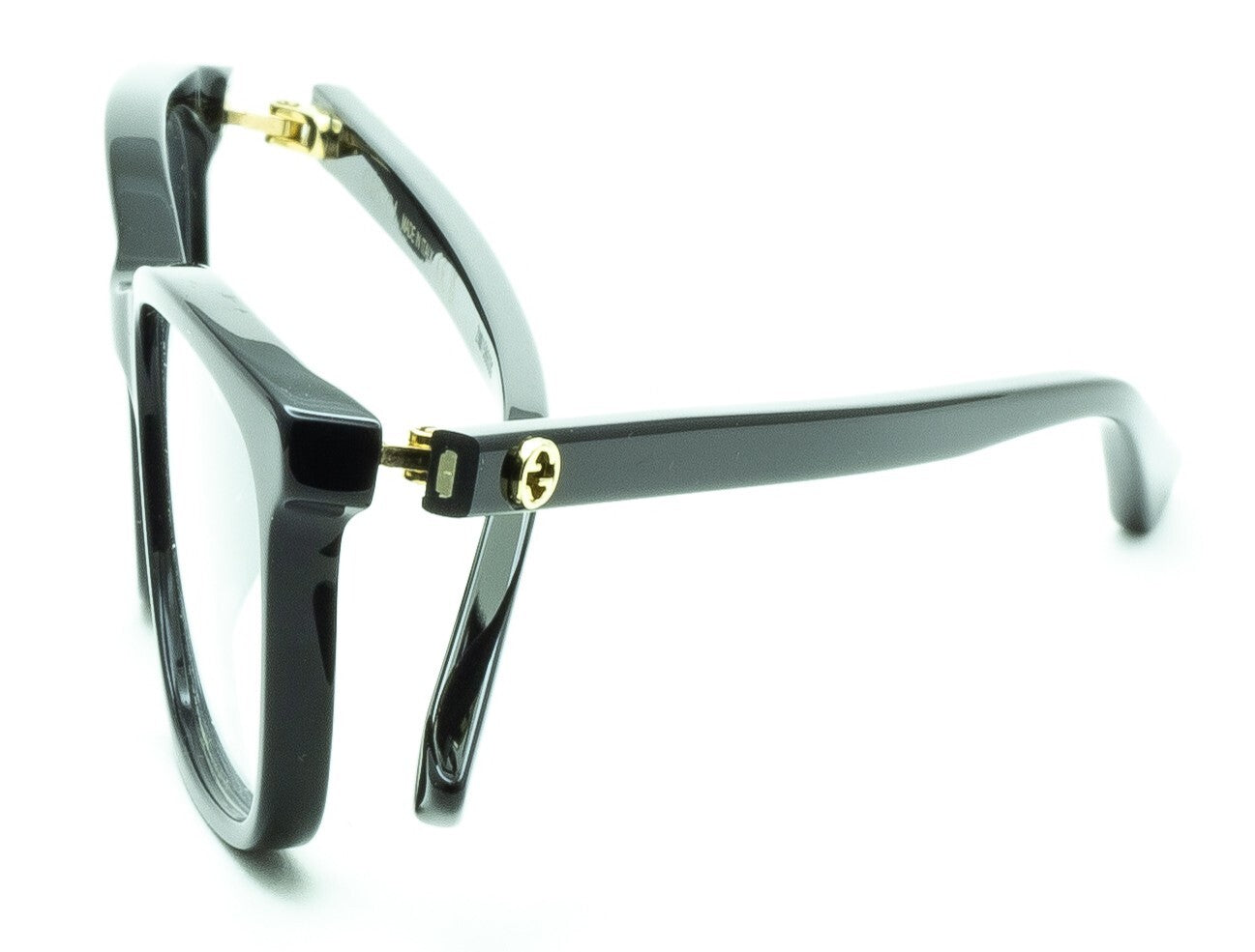 GUCCI GG 0613O 001 52mm Eyewear FRAMES Glasses RX Optical Eyeglasses New - Italy