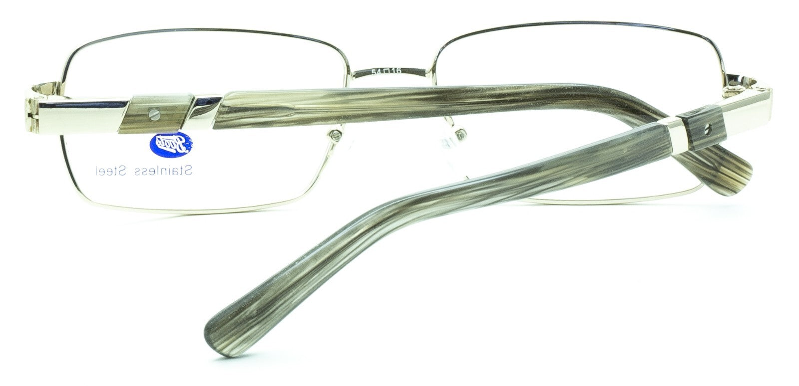 BOOTS Fabio Gold 54mm Eyewear FRAMES RX Optical Glasses Eyeglasses - New TRUSTED