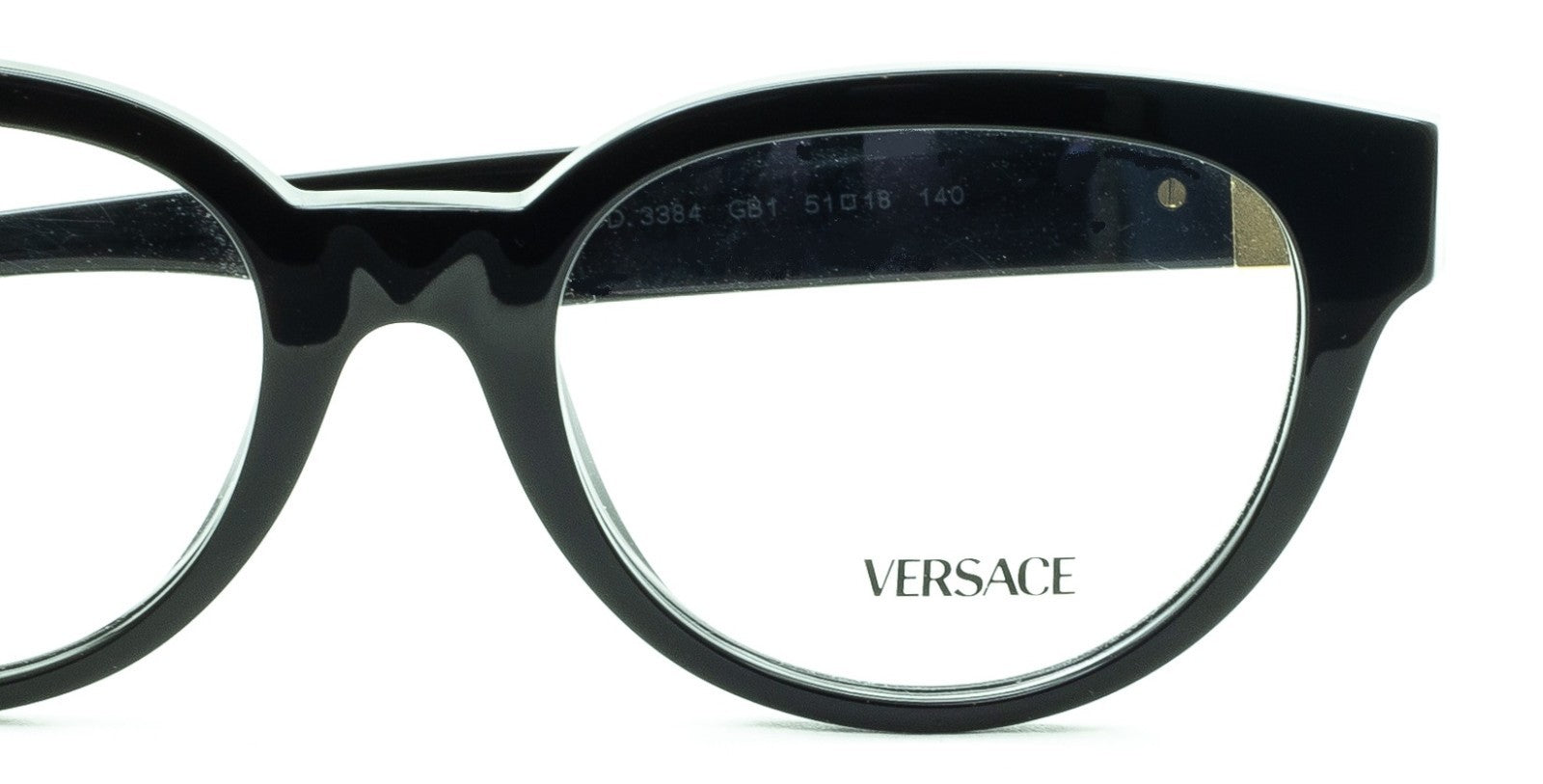 VERSACE MOD 3384 GB1 51mm Eyewear FRAMES Glasses RX Optical Eyeglasses - Italy