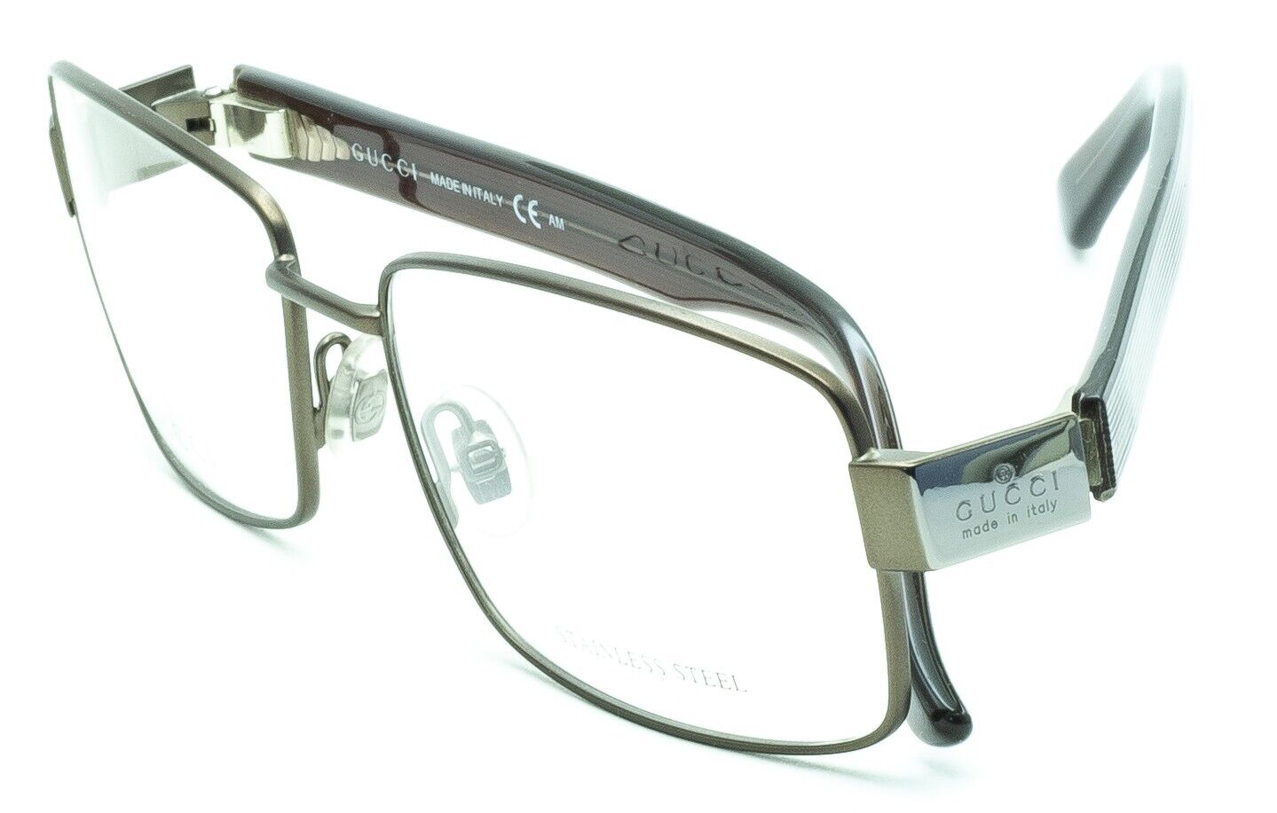 GUCCI GG 1942 RQ5 55mm Eyewear FRAMES RX Optical Glasses Eyeglasses Italy - New