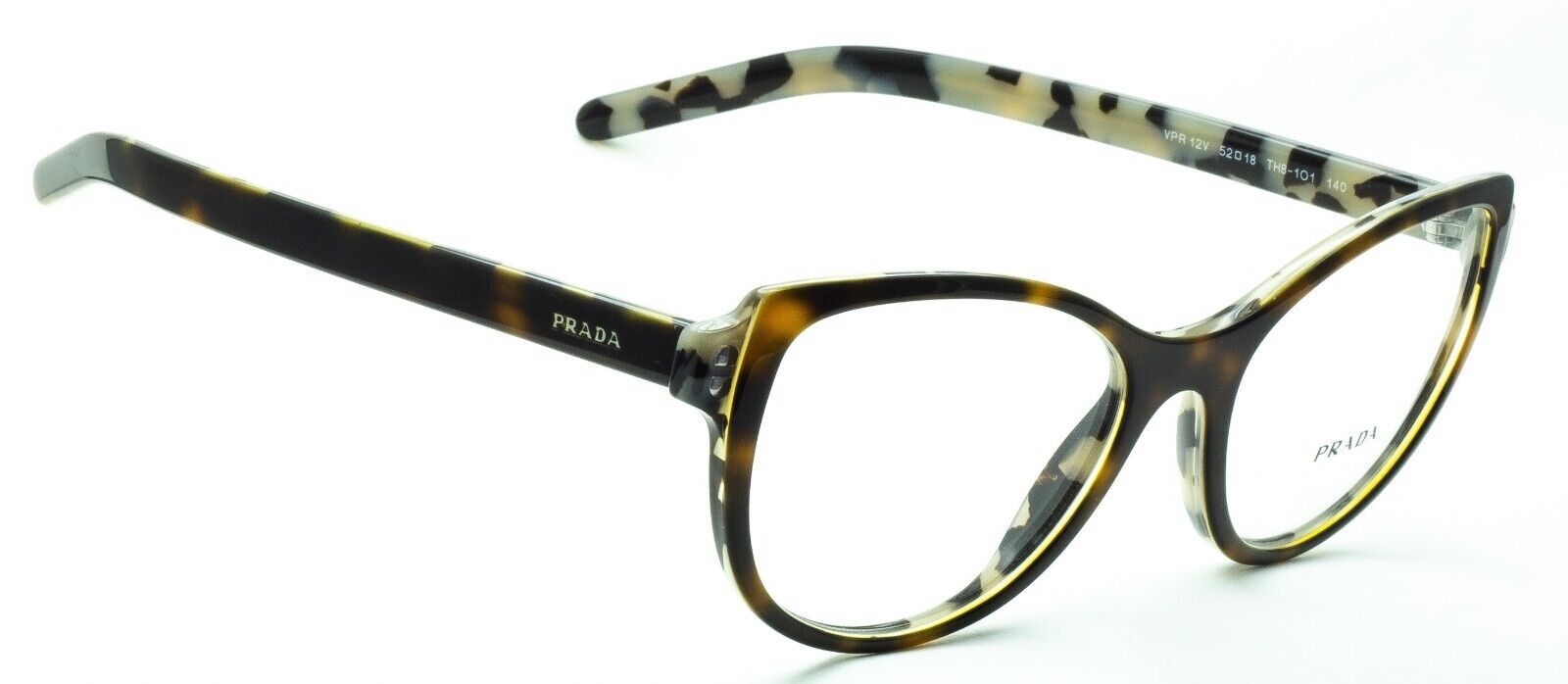 PRADA VPR 12V TH8-1O1 52mm Eyewear FRAMES Eyeglasses RX Optical Glasses - Italy