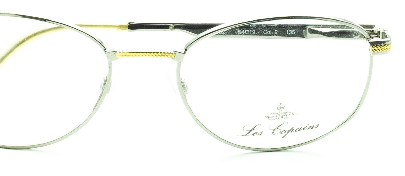 LES COPAINS LC182 002 54mm Vintage Glasses RX Optical Eyewear - New NOS Italy