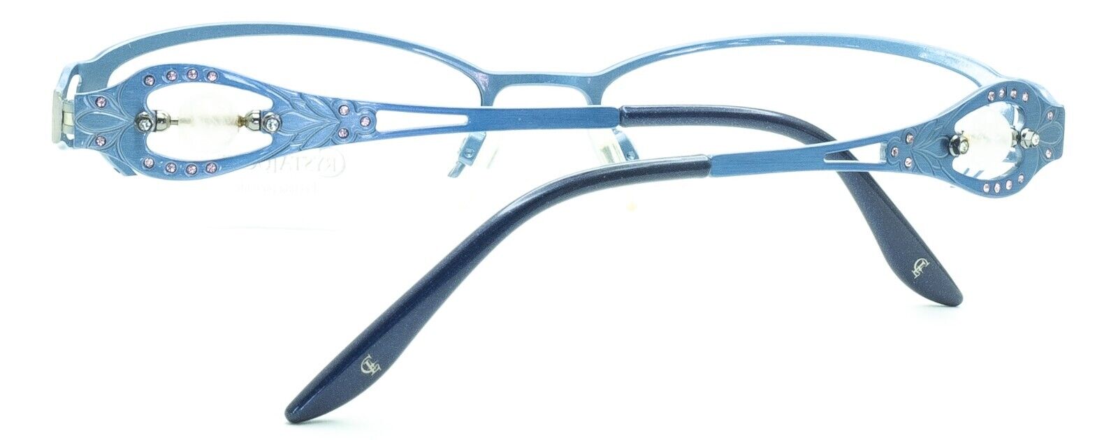 CRYSTALUCHE C-6010 C-02 52mm Vintage Eyewear FRAMES RX Optical - New Italy