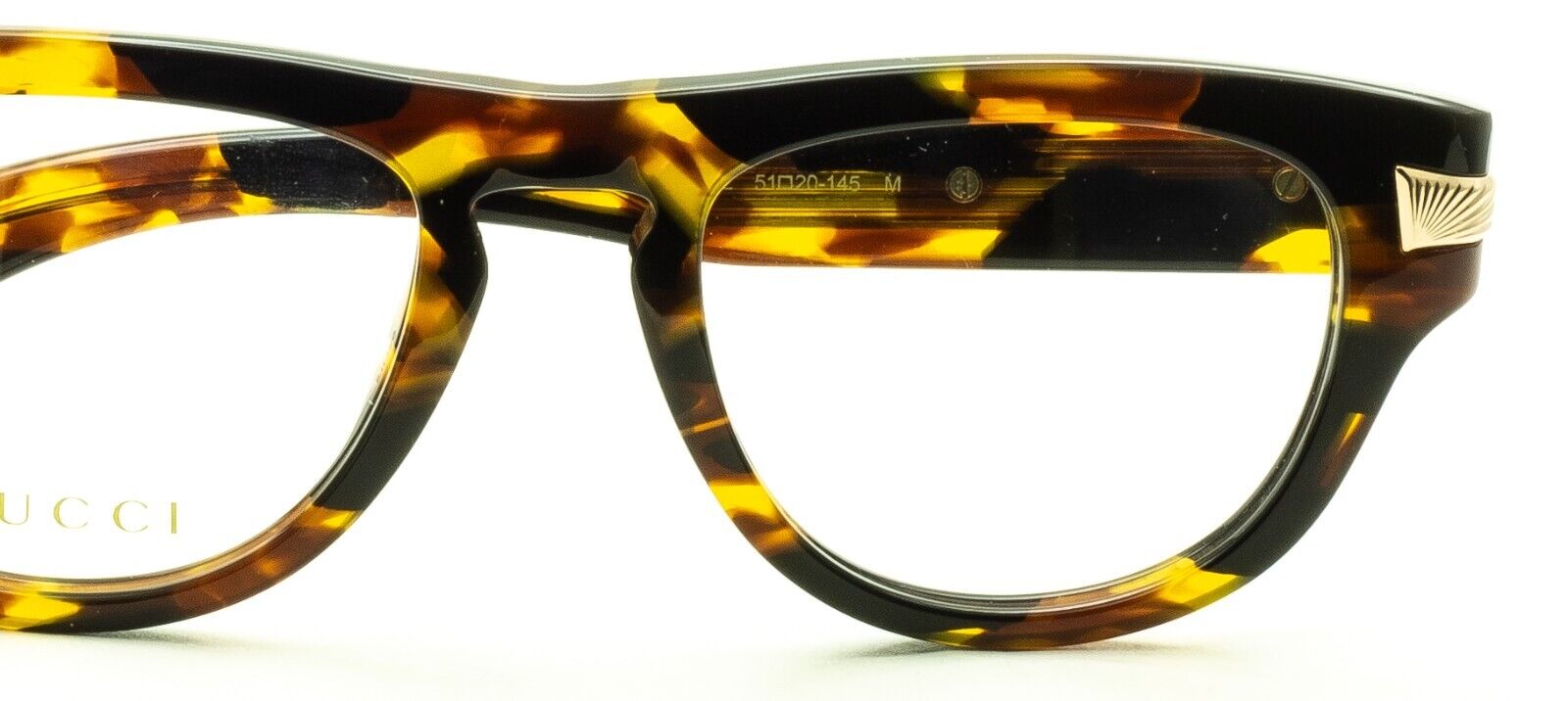 GUCCI GG 1519O 002 51mm Eyewear FRAMES Glasses RX Optical Eyeglasses New - Japan