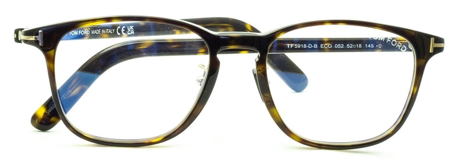 TOM FORD TF 5918DB 052 52mm Eyewear FRAMES RX Optical Eyeglasses Glasses - Italy