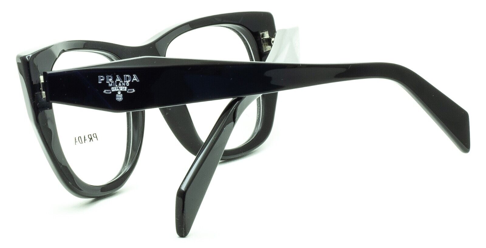 PRADA VPR A18 16K-1O1 50mm Eyewear FRAMES RX Optical Eyeglasses Glasses NewItaly