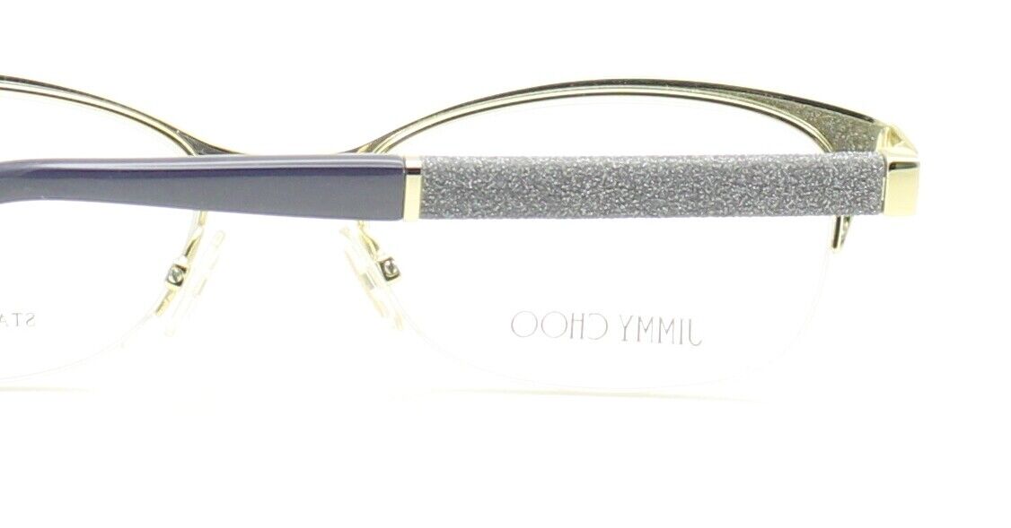 JIMMY CHOO JC 106 F79 52mm Eyewear Glasses RX Optical Glasses FRAMES New - Italy