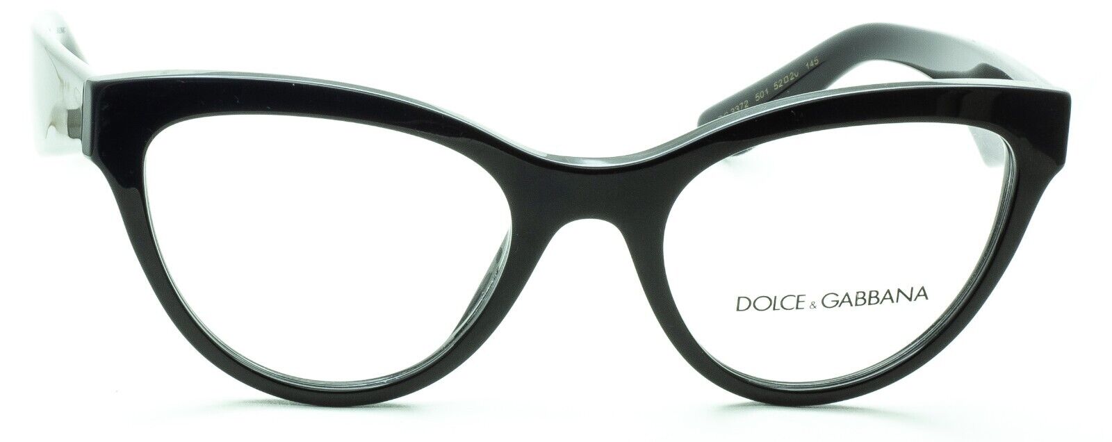 Dolce & Gabbana DG 3372 501 52mm Eyeglasses RX Optical Glasses Frames New -Italy