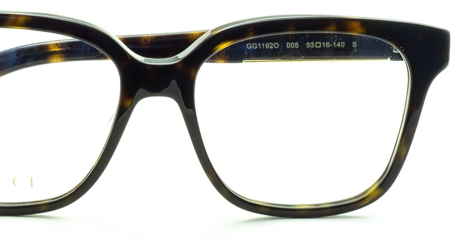 GUCCI GG 1192O 005 53mm Eyewear FRAMES Glasses RX Optical Eyeglasses New - Italy