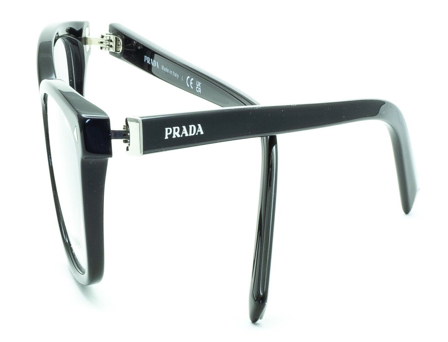 PRADA VPR 15Z 1AB-1O1 53mm Eyewear FRAMES RX Optical Eyeglasses Glasses - Italy