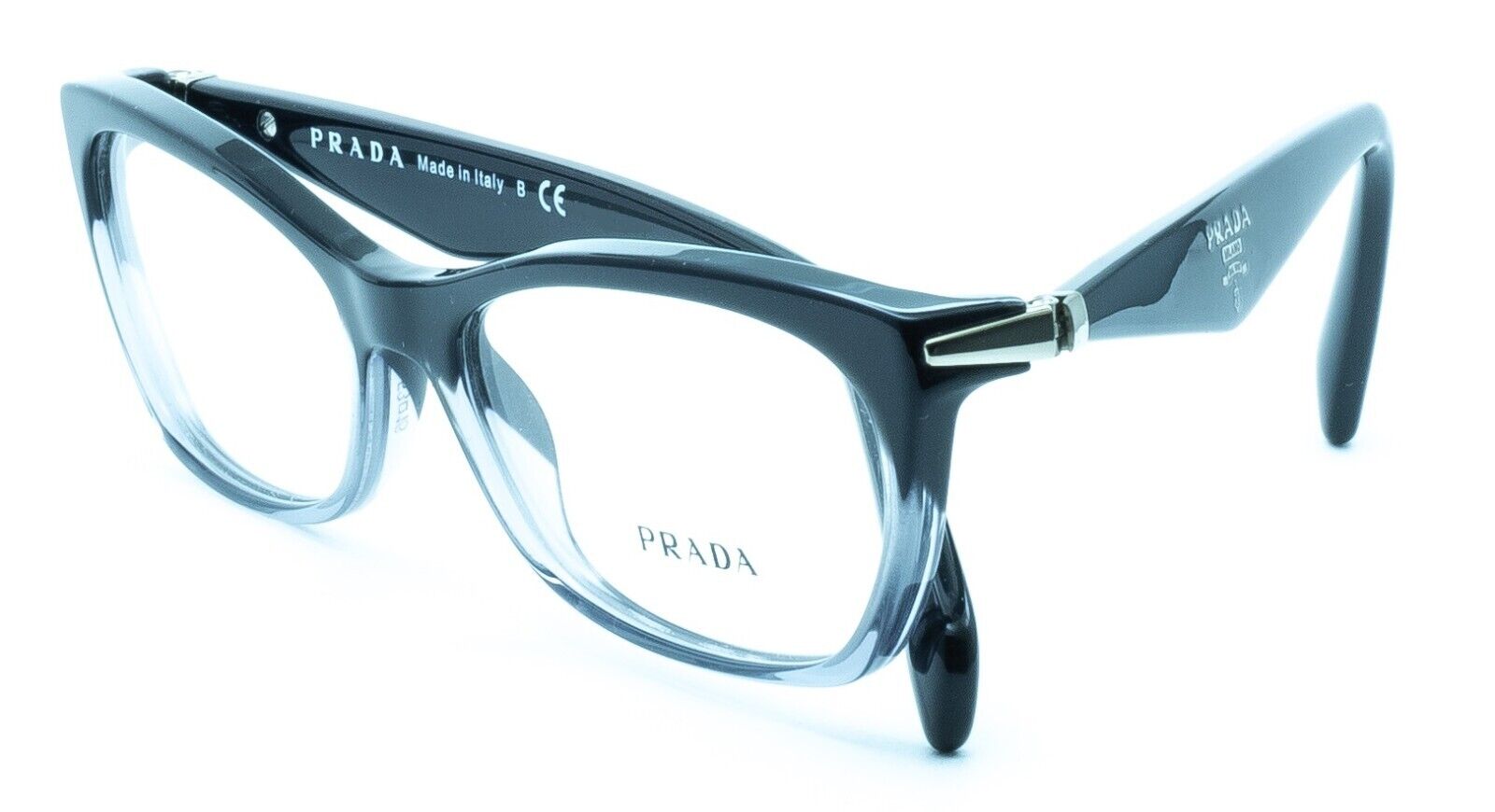 PRADA VPR 15P ZYY-1O1 53mm Eyewear FRAMES RX Optical Eyeglasses Glasses - Italy