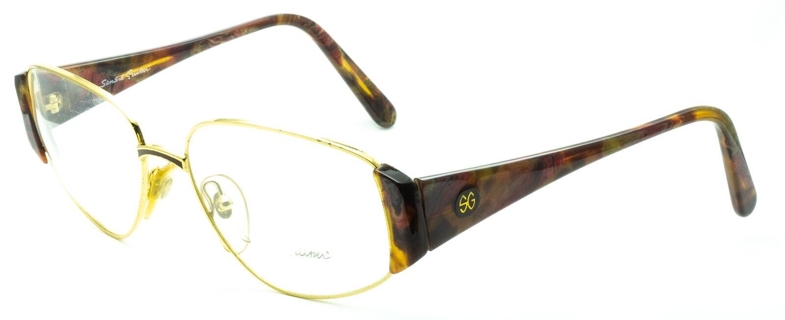 SANDRA GRUBER Bife 306 56mm Vintage Eyewear RX Optical FRAMES Glasses -New Italy