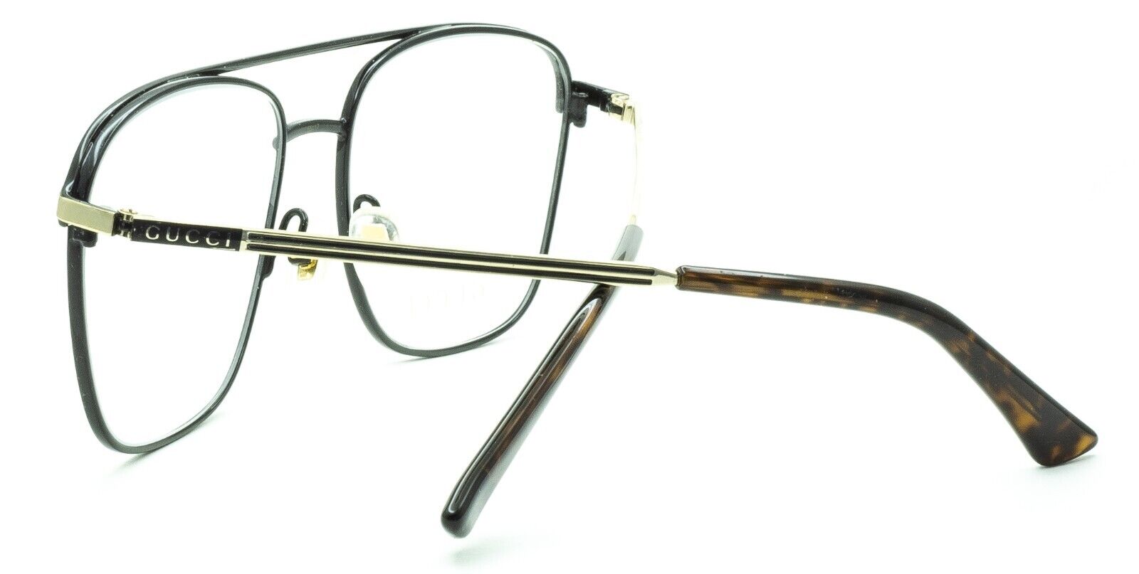 GUCCI GG 0833O 001 55mm Eyewear FRAMES Glasses RX Optical Eyeglasses New - Italy