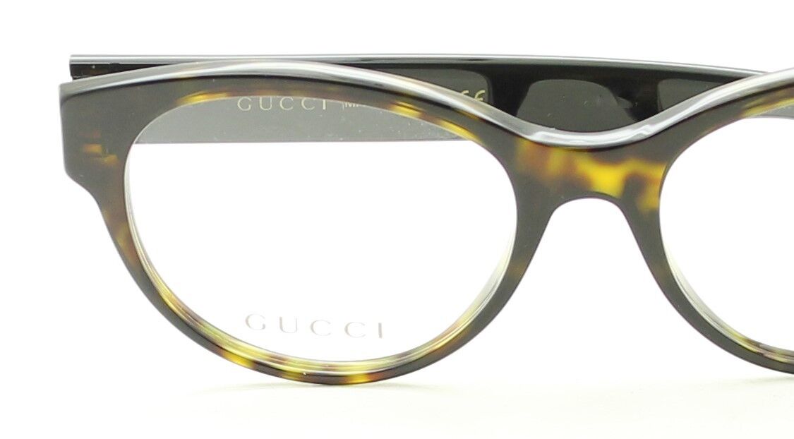 GUCCI GG 0039O 001 52mm Eyewear FRAMES Glasses RX Optical Eyeglasses New - Italy